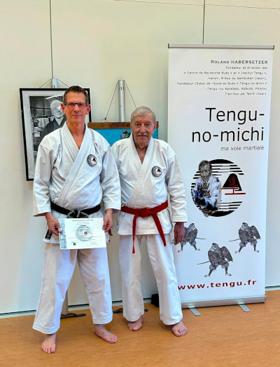 Didier Siat et Soke Roland Habersetzer